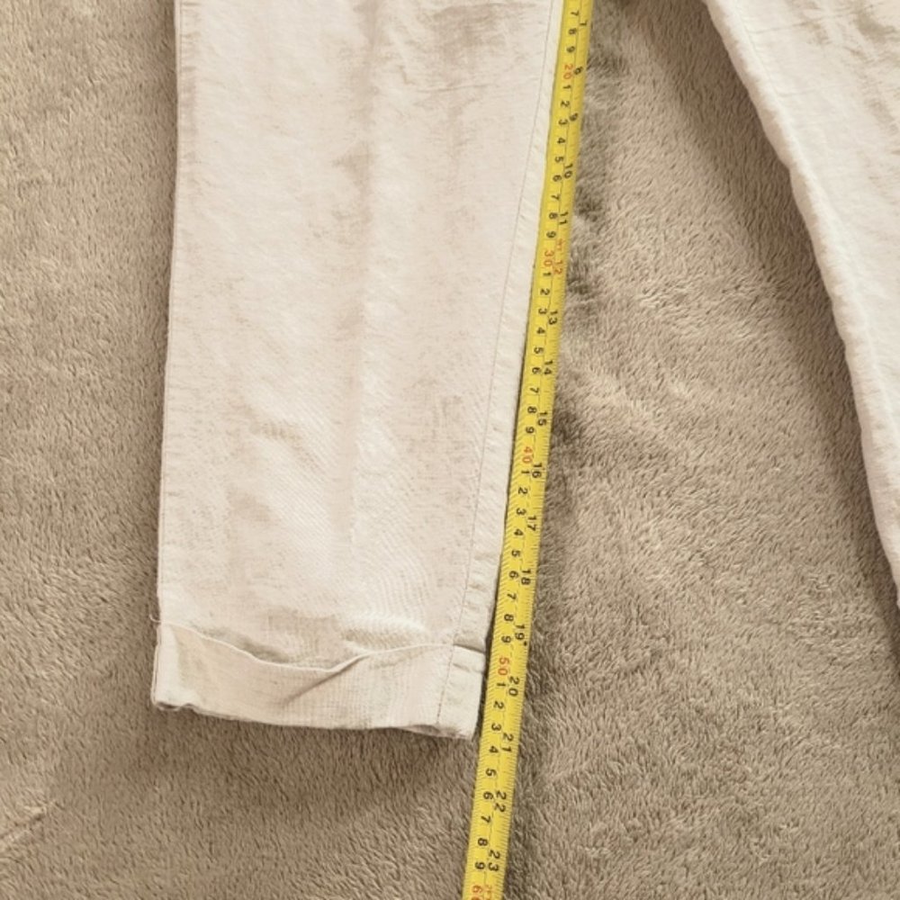 Banana Republic linen blend capris size 6 - Picture 9 of 11